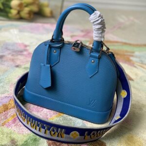 Louis Vuitton Neo Alma BB Empreinte leather Bleu