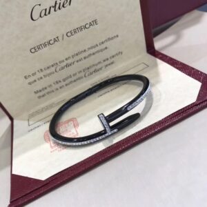 Cartier Juste Un Clou Bracelet Black Gold, Diamonds
