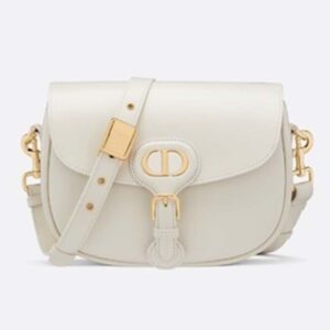 Dior Unisex Medium Dior Bobby Bag Box Calfskin Suede Interior