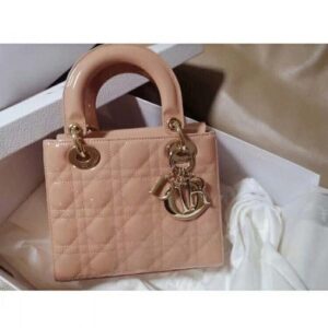 DIOR My ABCDior Lady Dior Bag Cannage Lambskin Pink