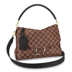Louis Vuitton LV Women Beaubourg Bag in Damier Ebene Canvas Black