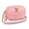Louis Vuitton LV Women New Wave Camera Bag in Quilted Calf Leather Pink