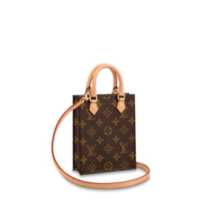 Louis Vuitton Monogram Petit Sac Plat Bag