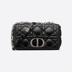 Dior Black Medium Caro Bag